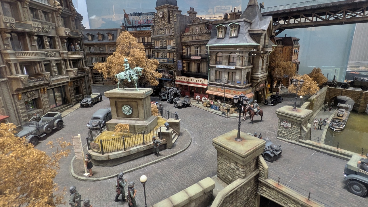 Most Dioramas were Modeled from Photos