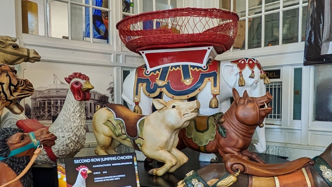 Figures Include Chickens, Pigs and Elephants