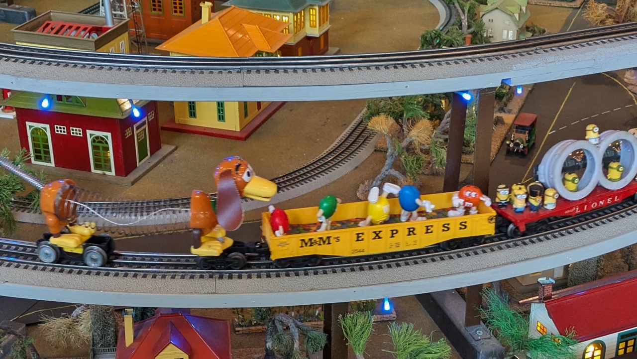 a Slinky Weiner Dog, Cavorting M&Ms and Even Minions