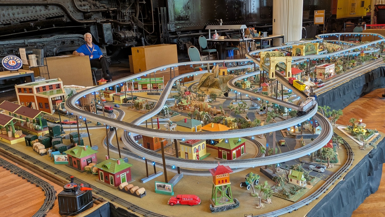 Museum Even Had a Model Railroad
