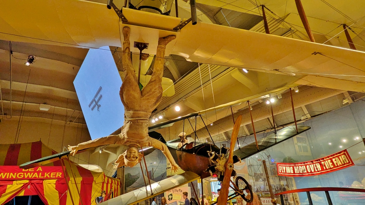 Barnstormers and Wing Walkers Popular at Fairs