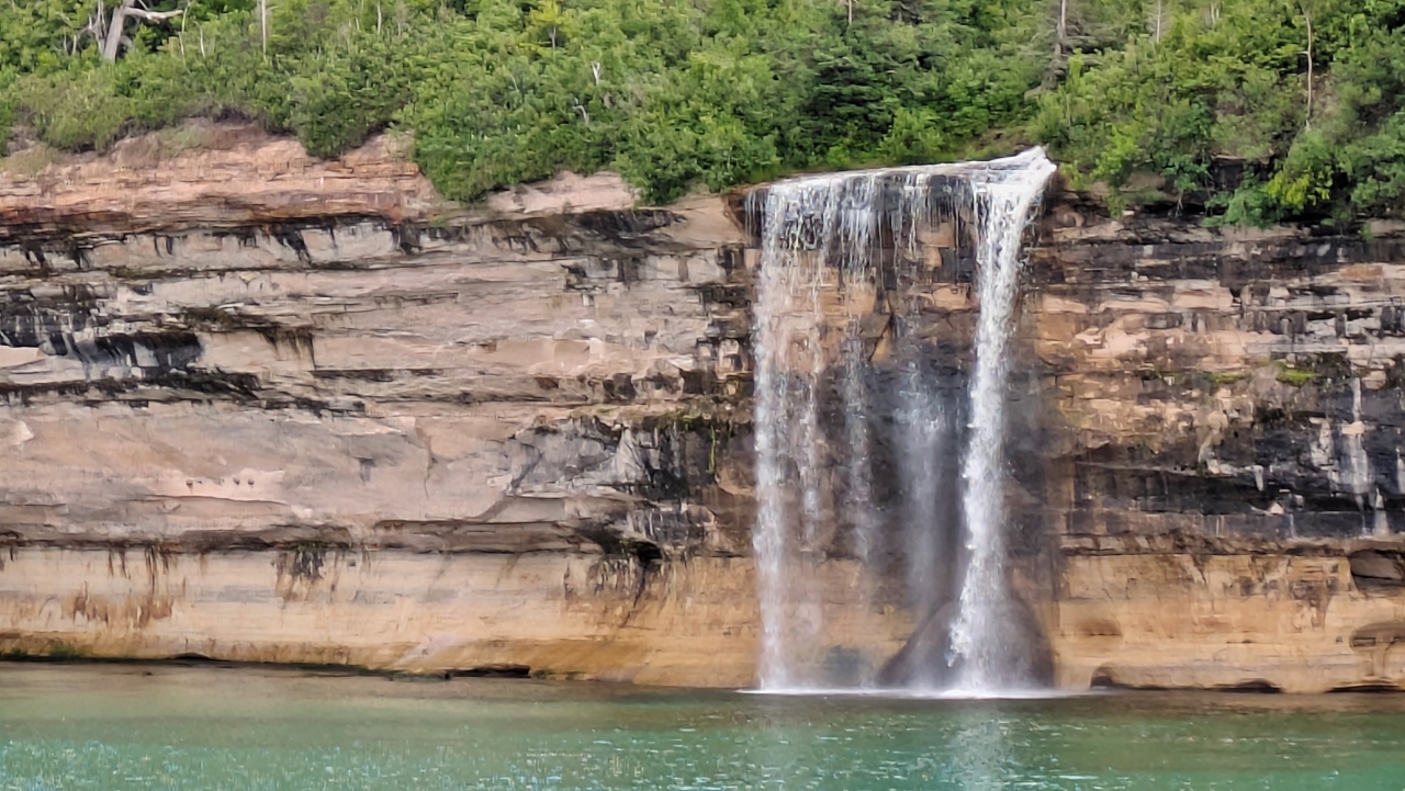 “Spray Falls” is Seventy Feet High