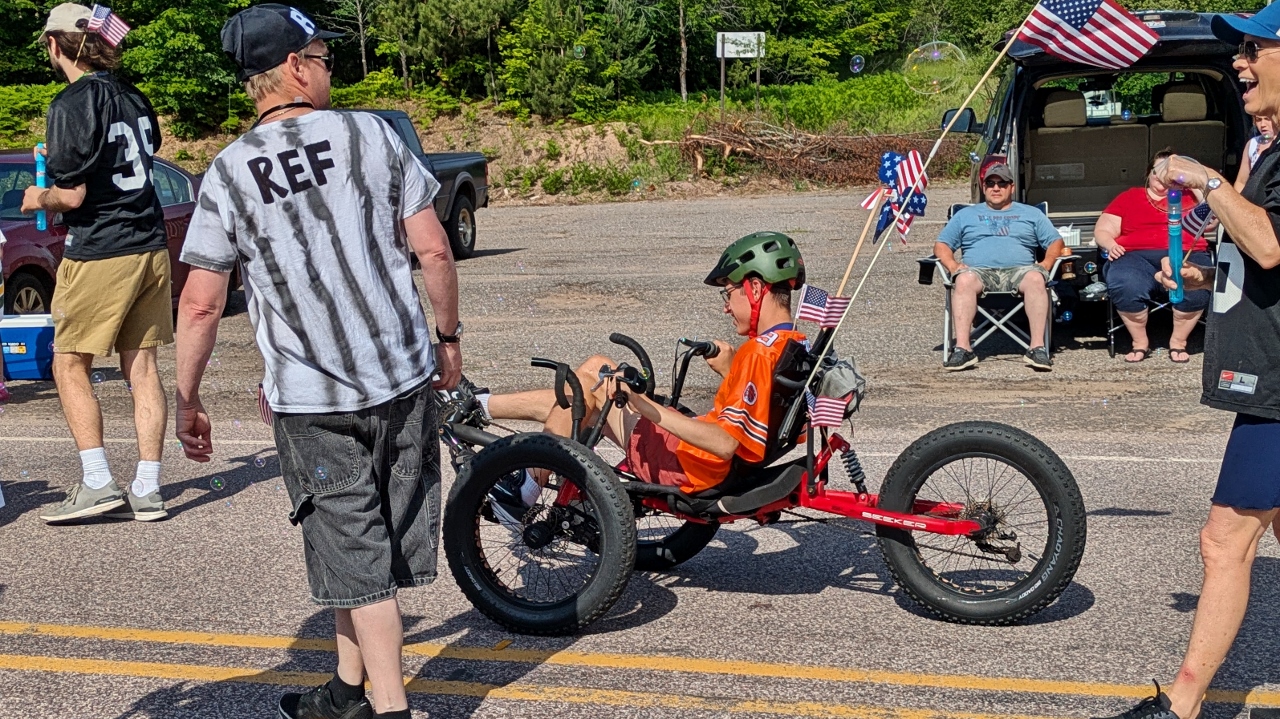 Cool Recumbent for Camp Attendee