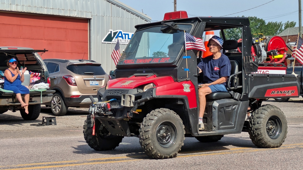 Fire Department Uses an UTV Too