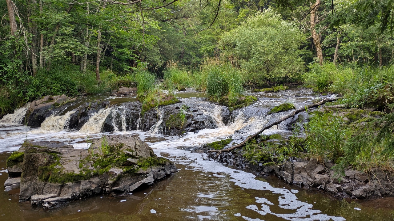 Pretty, Unnamed Falls Above Interstate Falls