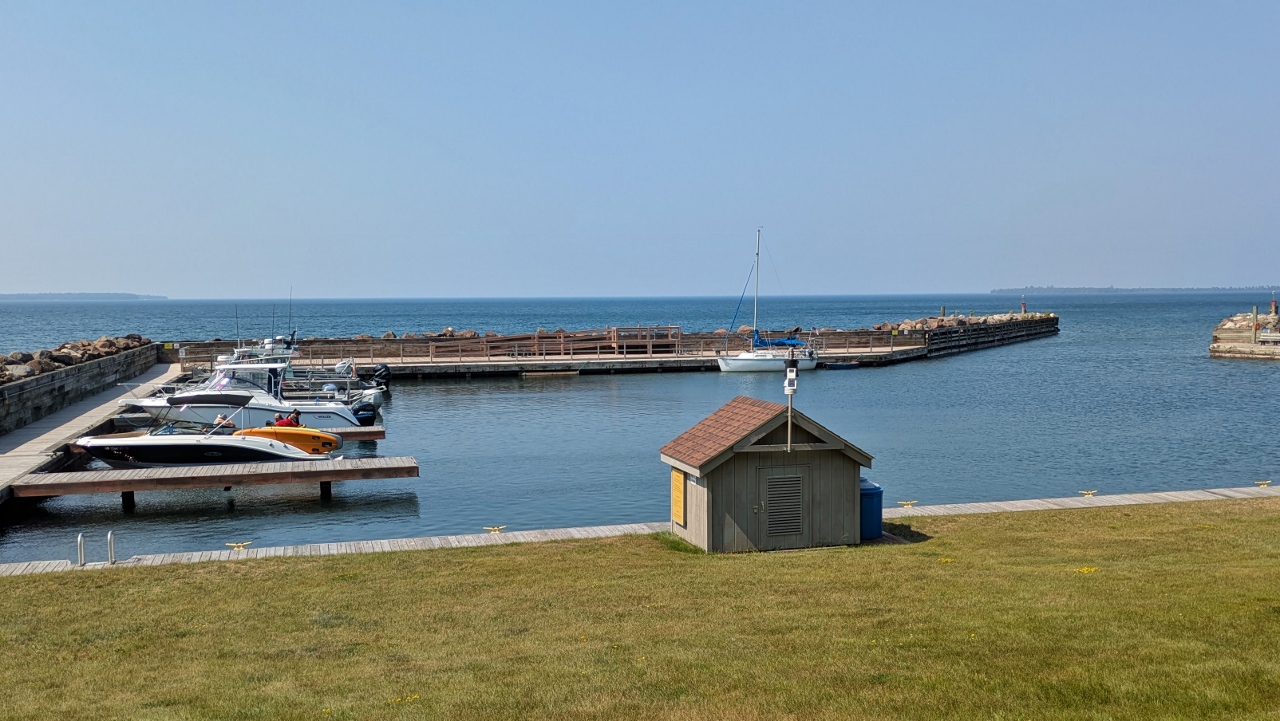Well Protected Marina at Little Sand Bay