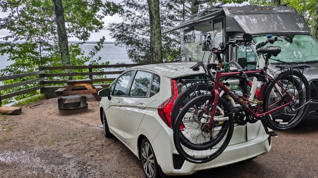 View From Our New Campsite