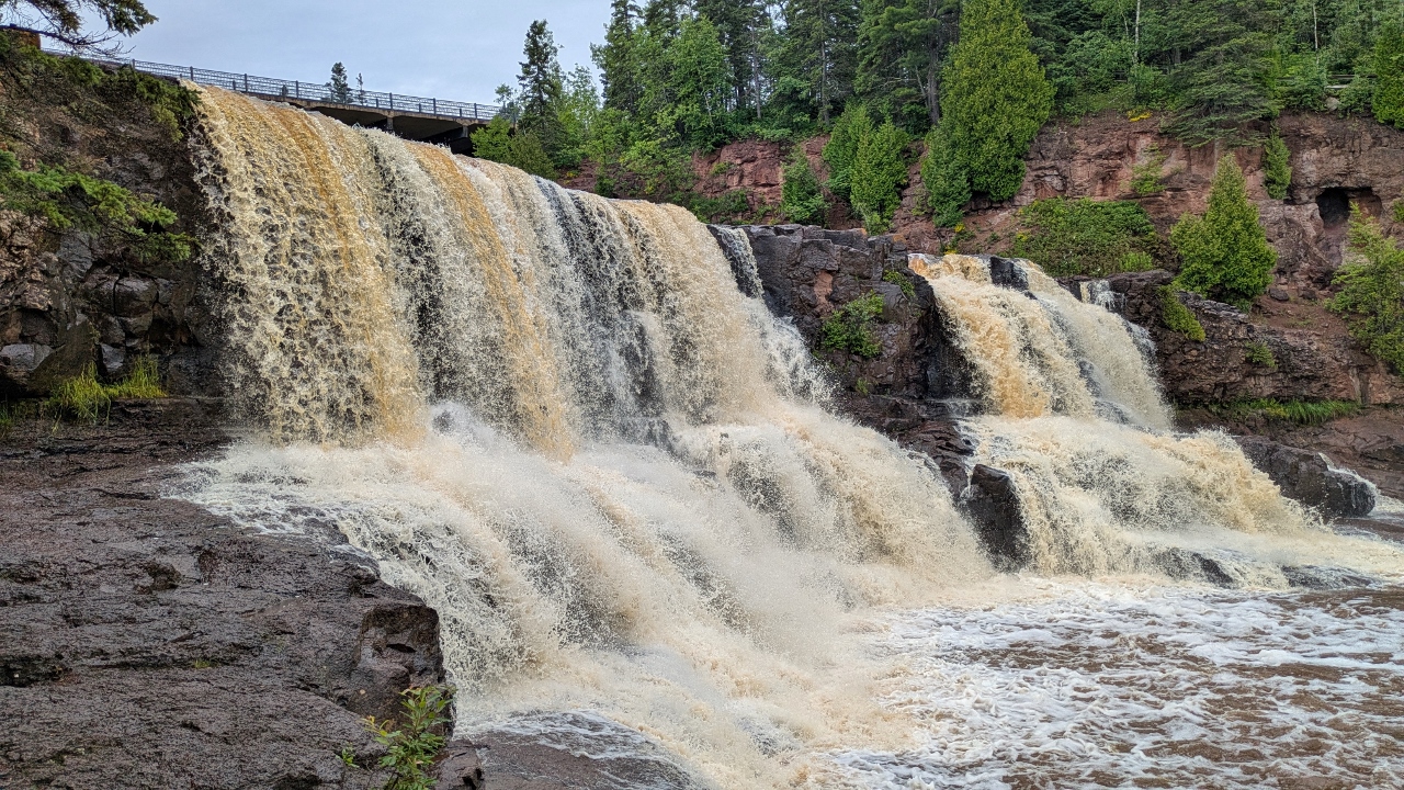 And the Final One of the Upper Gooseberry Falls