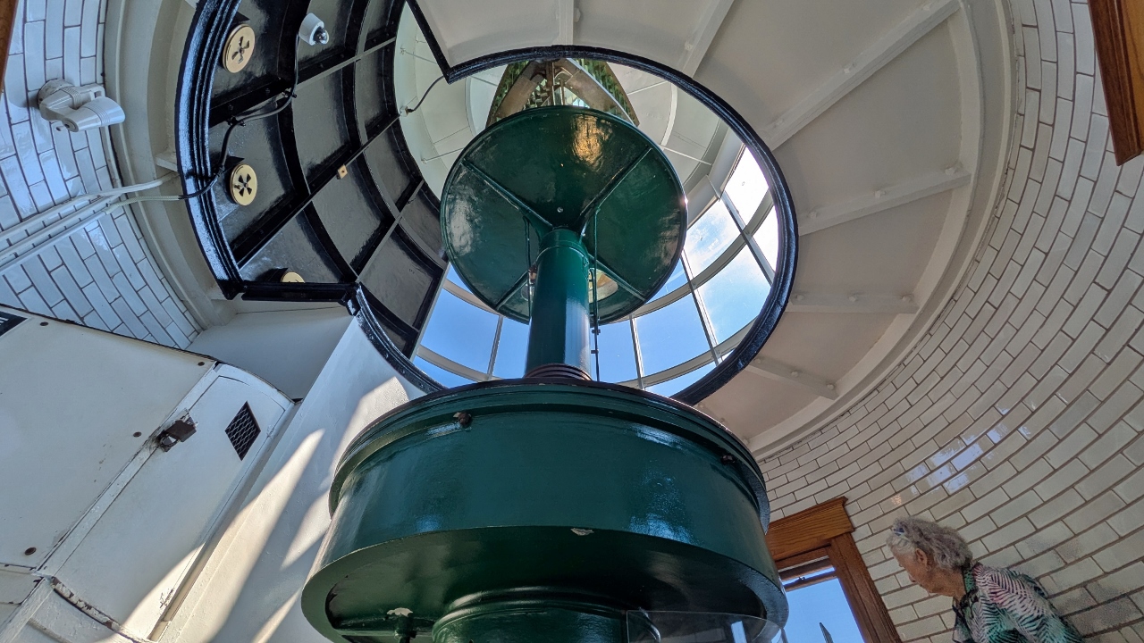 But Can’t See Much of Lens from Below