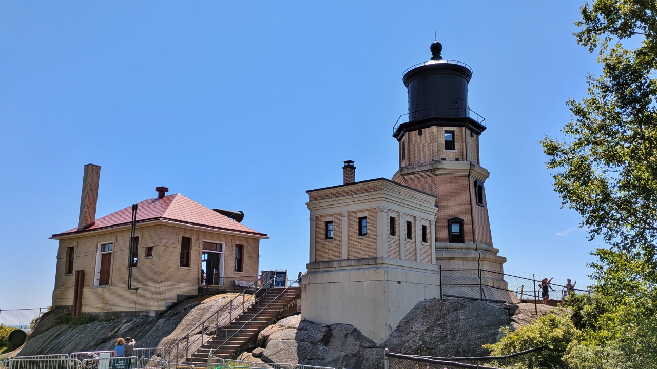 Lighthouse Isn't So Impressive from Rear