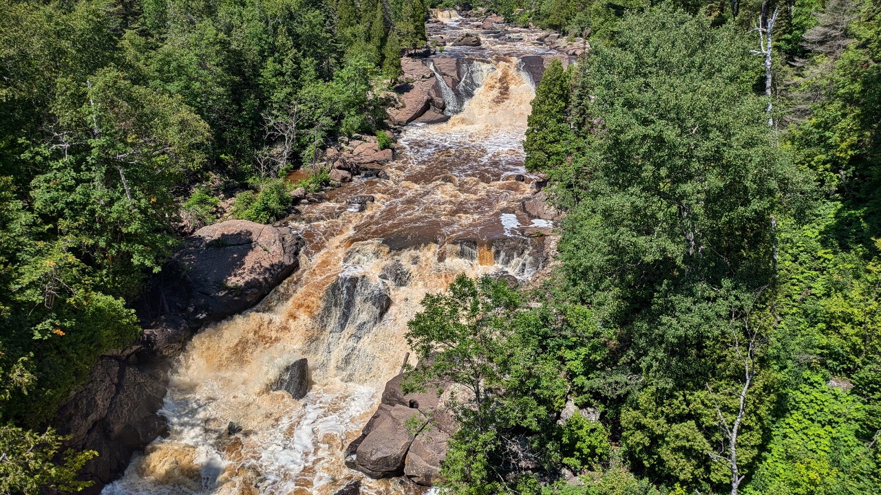 No Stairs Needed to See Beaver River Falls