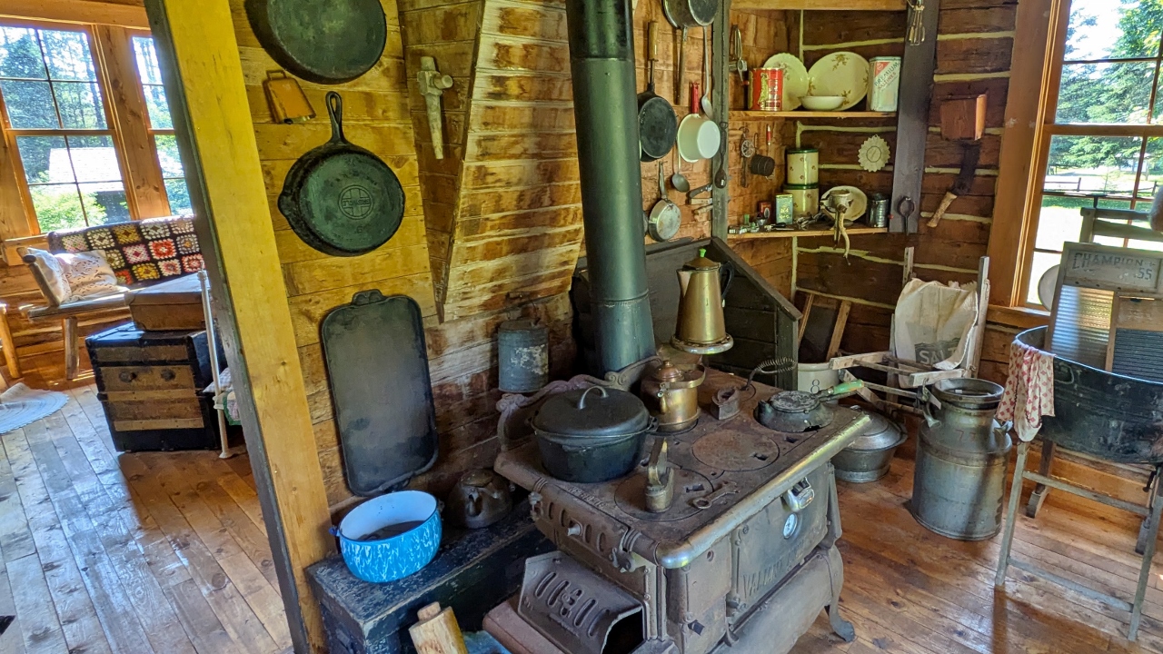 Cozy Organized Cabin Interior