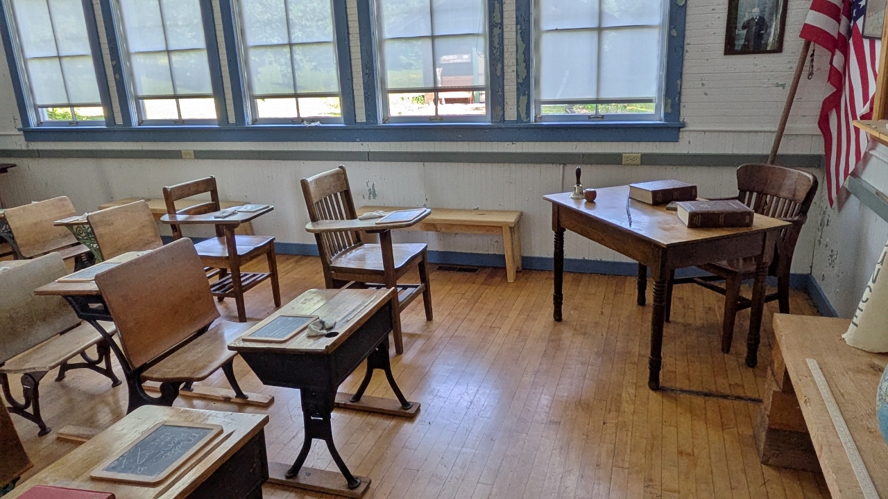Interior of Schoolhouse
