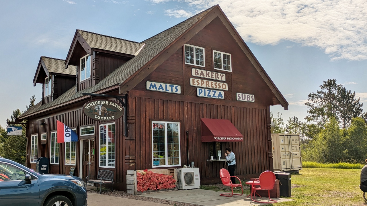 We Stopped at Schroeder Baking Company for Coffee