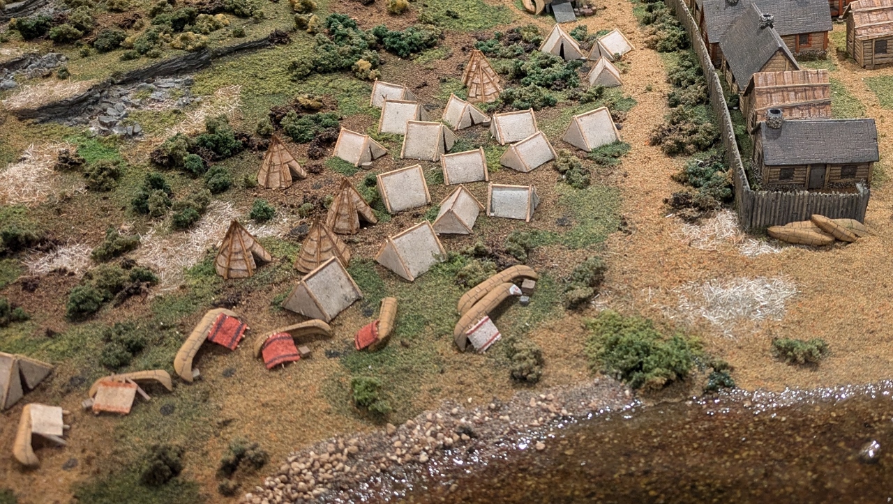 Indians Made Temporary Camp During Trading Season
