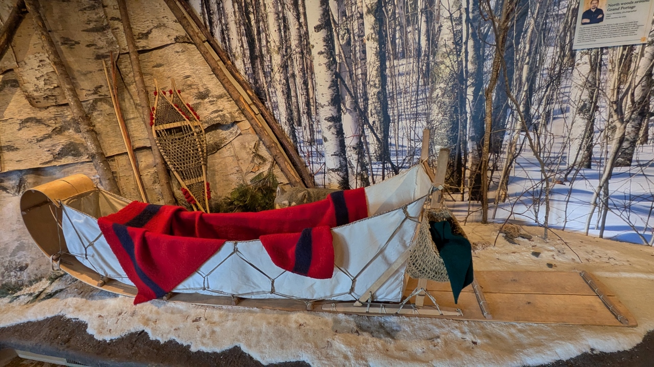 Cherokee Sled for Winter Transport