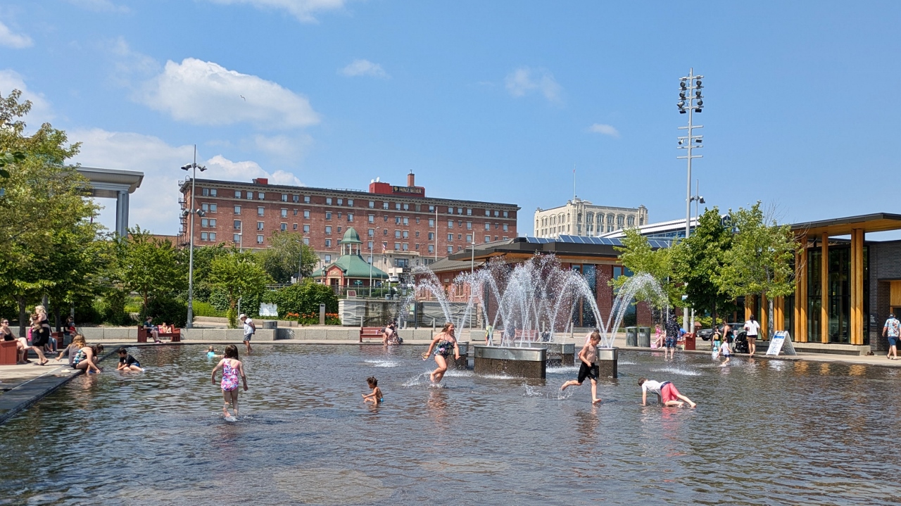 Splash Pad is Pretty Big