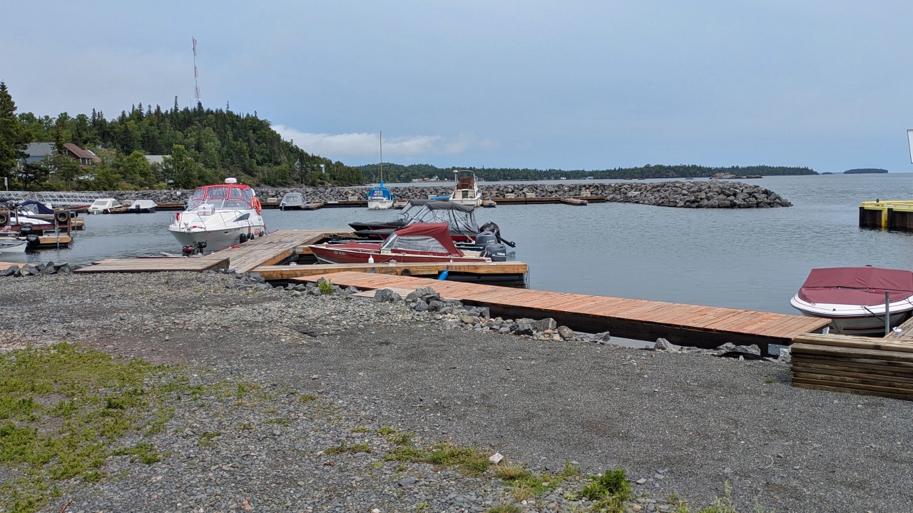 Small Boat Harbor at Silver Islet