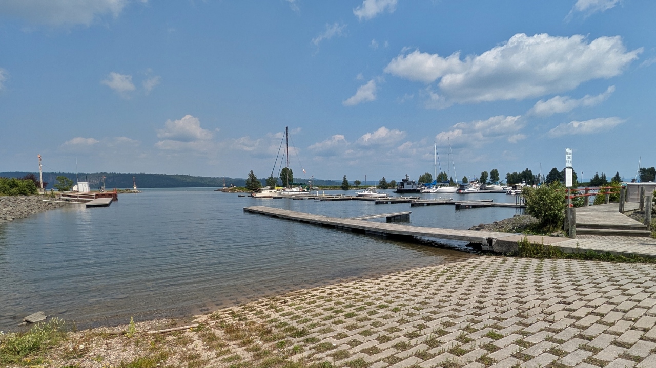 Yes, Even Tiny Red Rock has a Marina