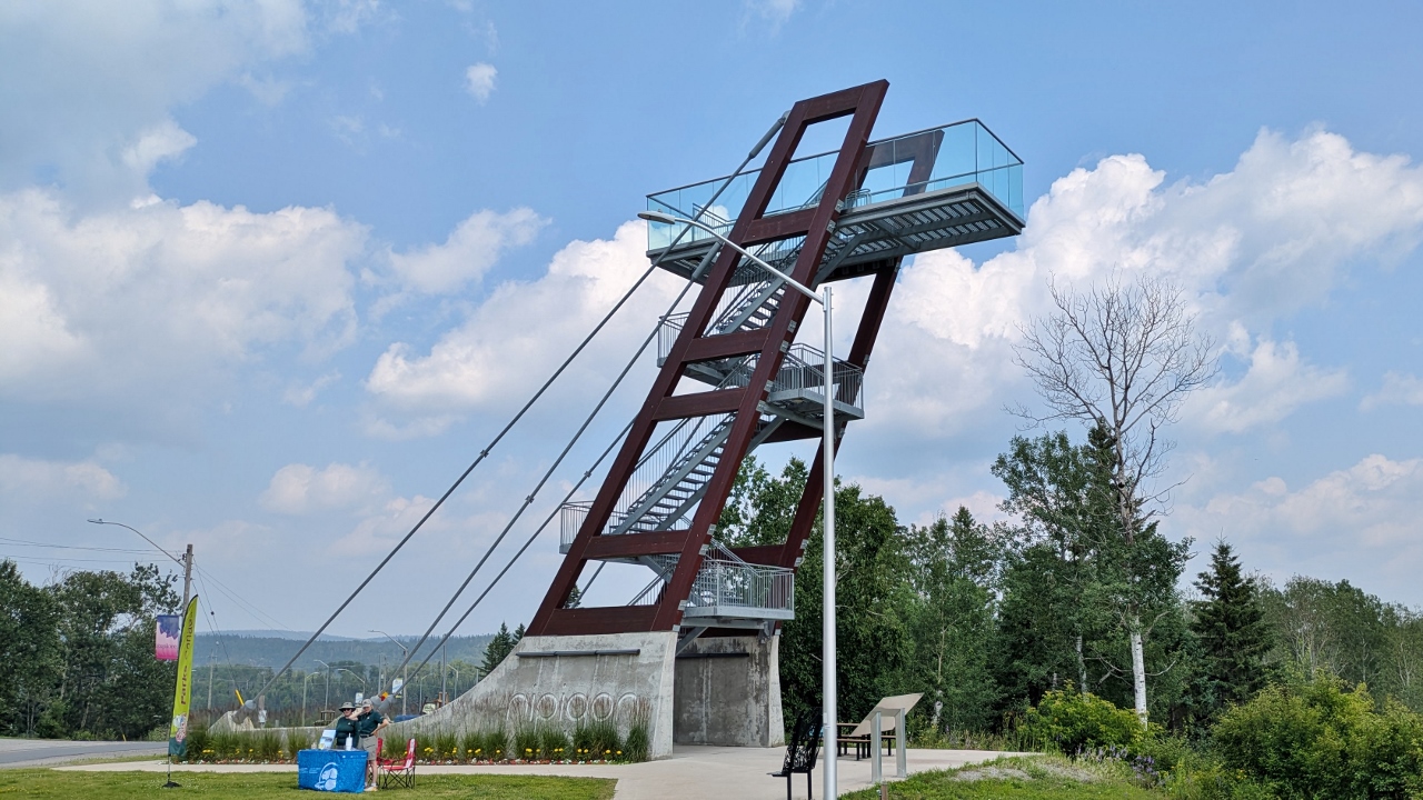 Viewing Tower at Nipigon River Bridge