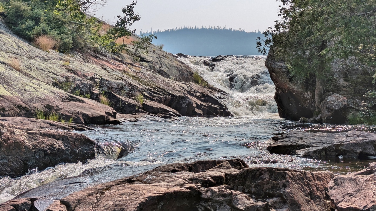 Rainbow Falls from the Top