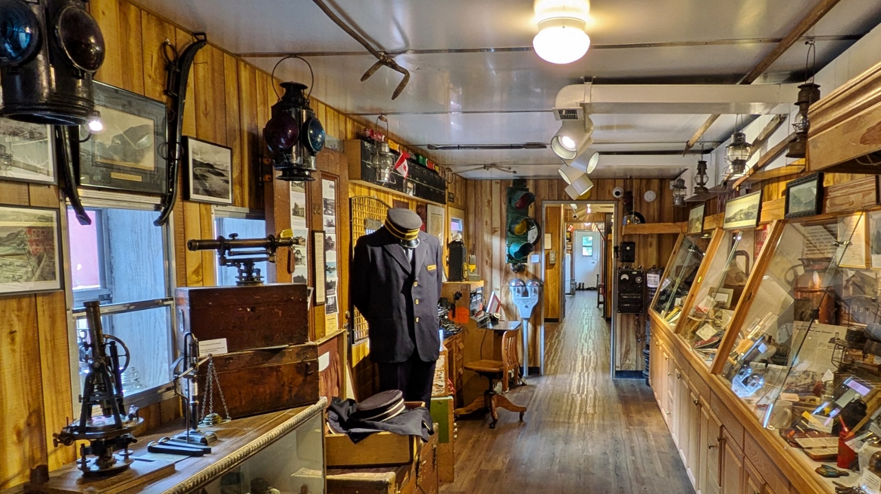 Rail Car Museum Packed with Memorabilia