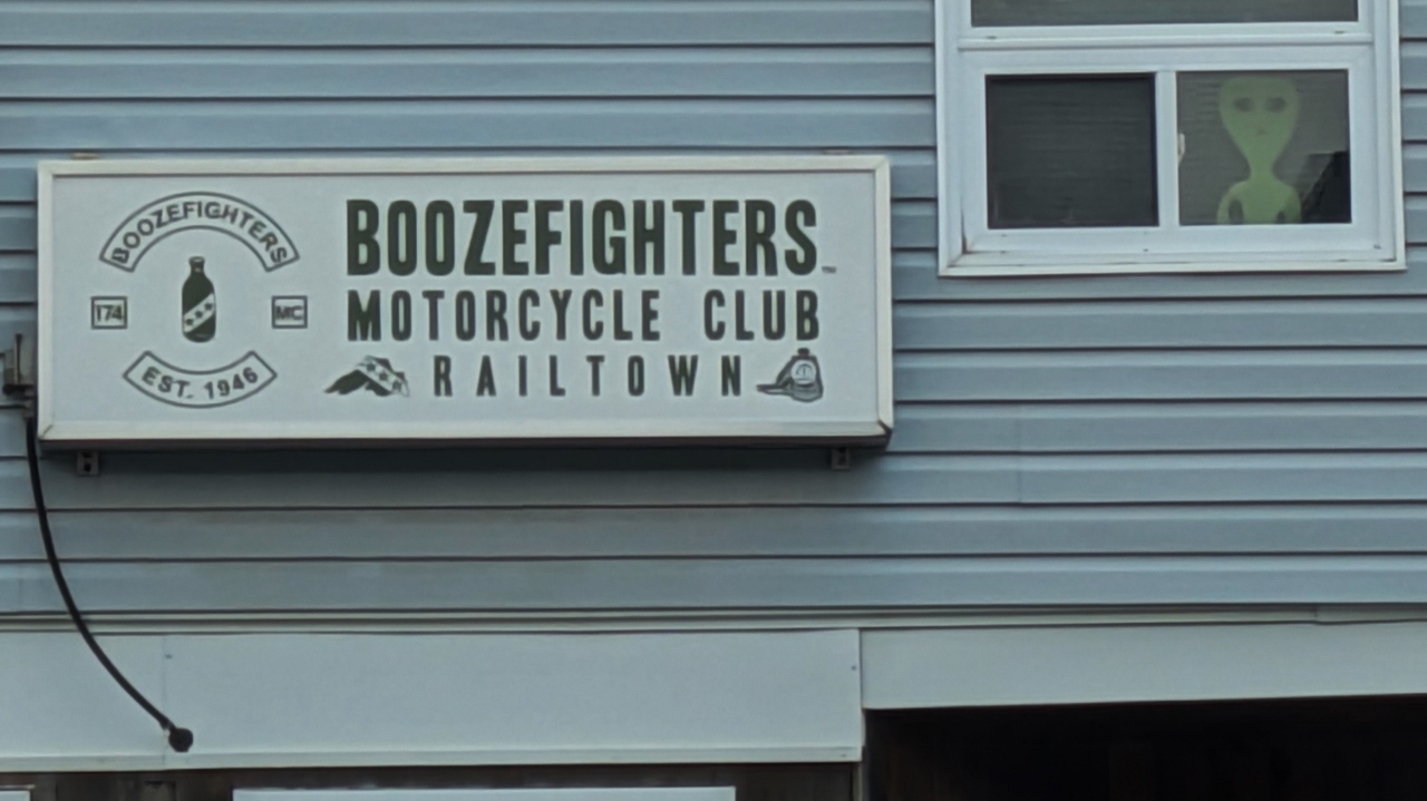Boozefighters Motor Cycle Club Has Branch in Schreiber 