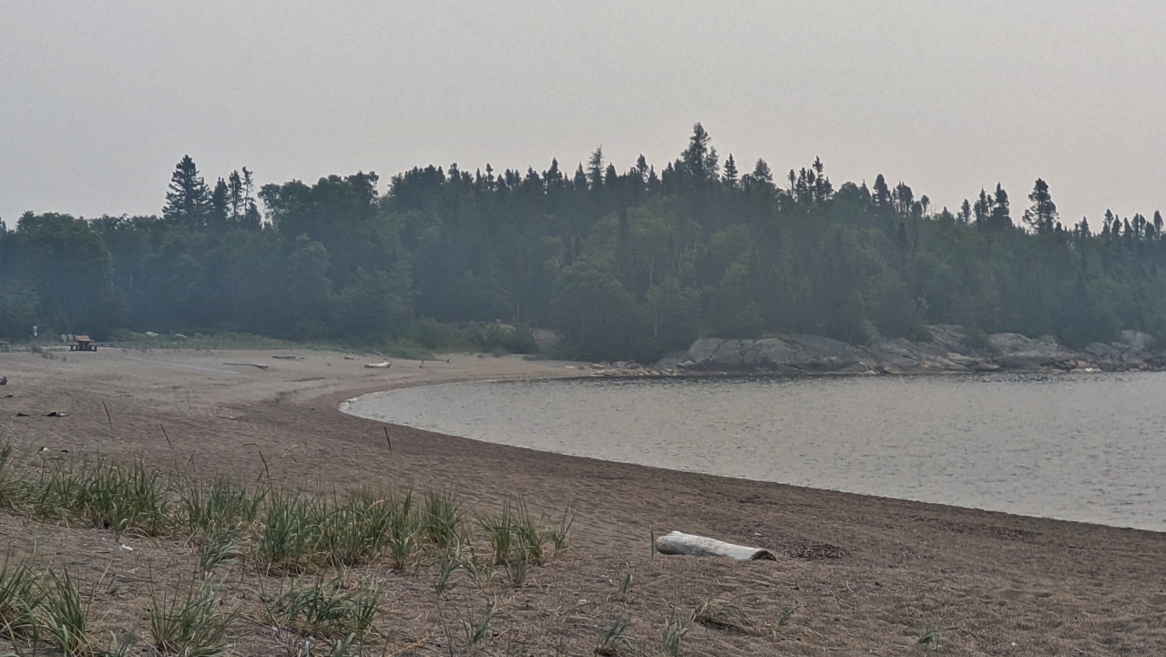 Smoke Obscured Even Nearby Views