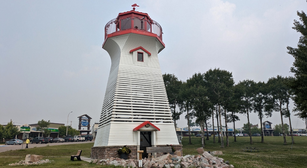 Why is there a Lighthouse in a Shopping Center?
