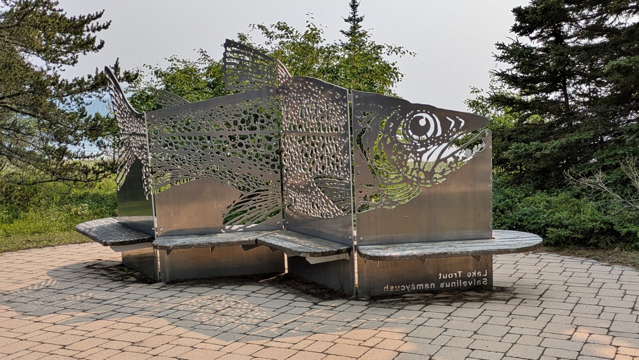 Novel Sculptural Bench