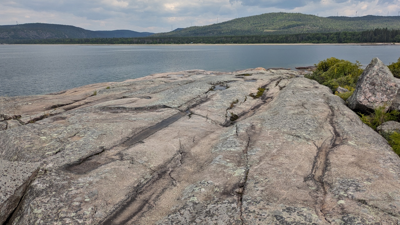 More Glacial Groves on Polished Rock