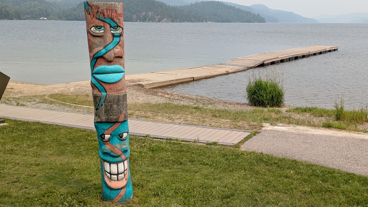 Another One of Many Totems in Wawa