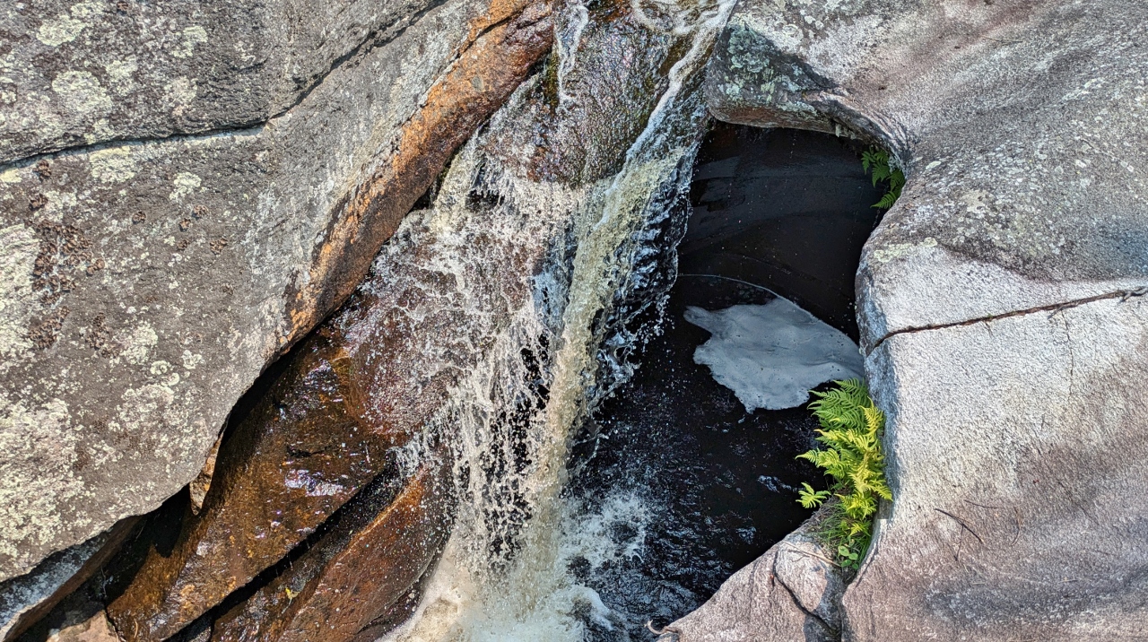 Looking Into One of the Potholes