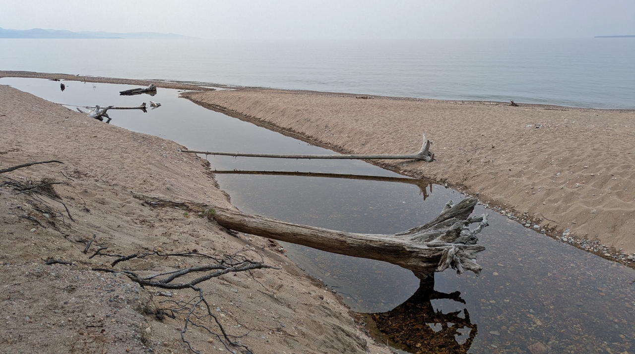 Pancake Beach Pools Not from Tides