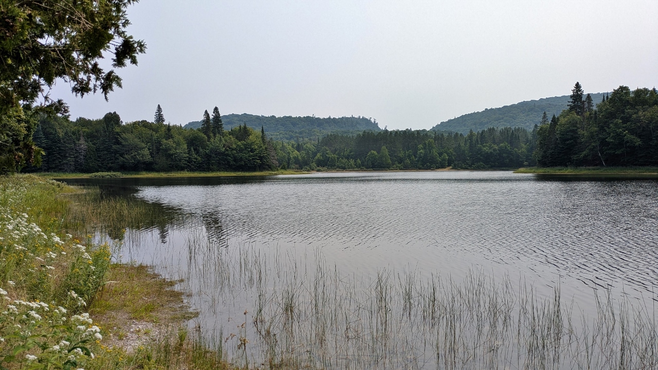 Crescent Lake to Right