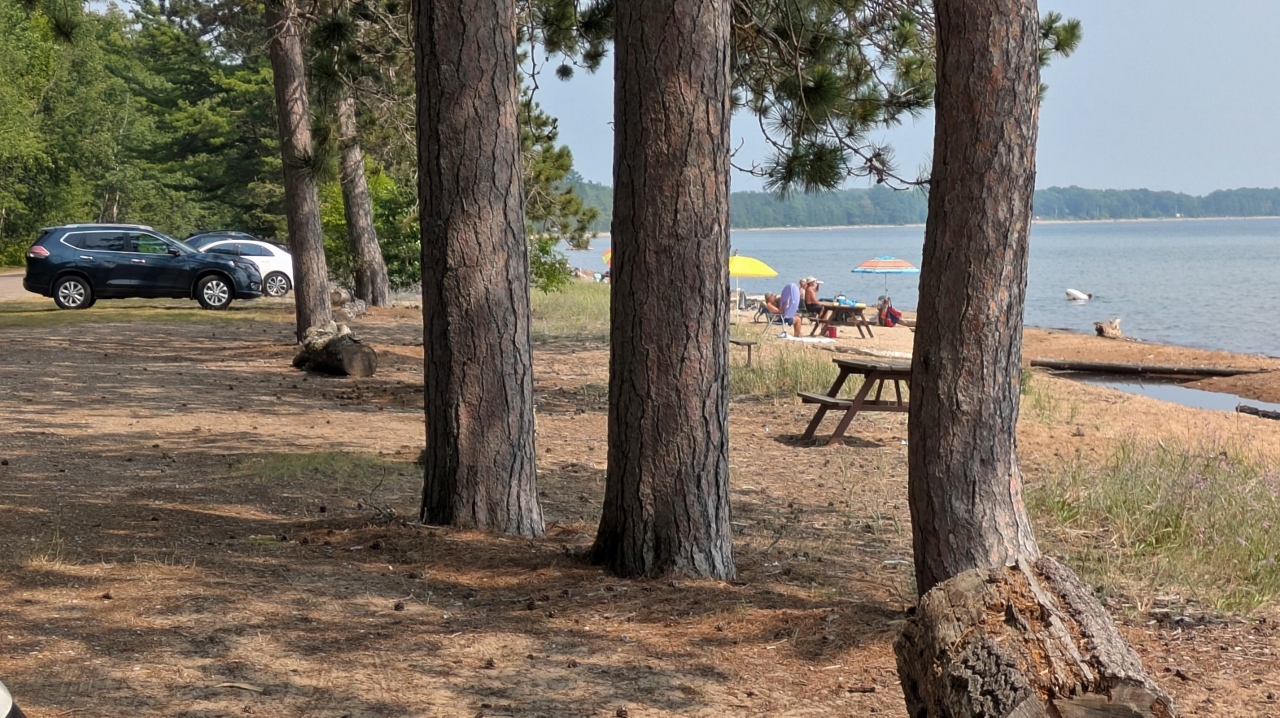 Parking Is Easy at Batchawana Bay