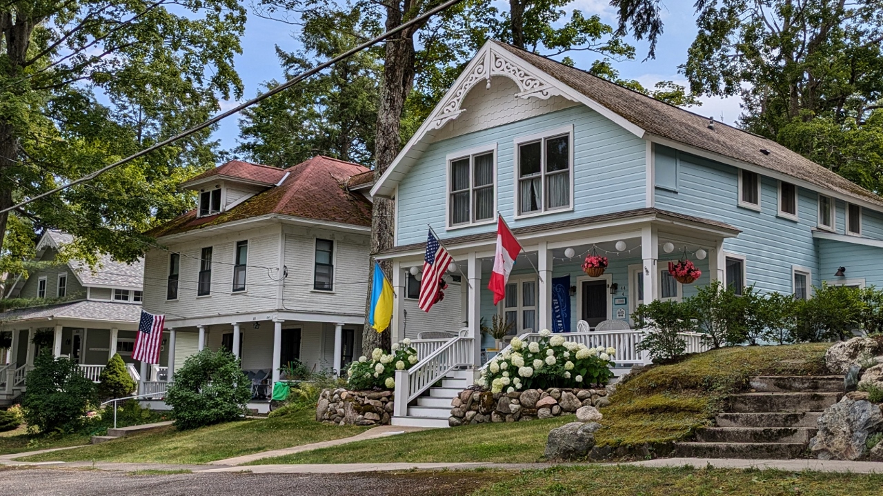Block after Block of Lovely Homes