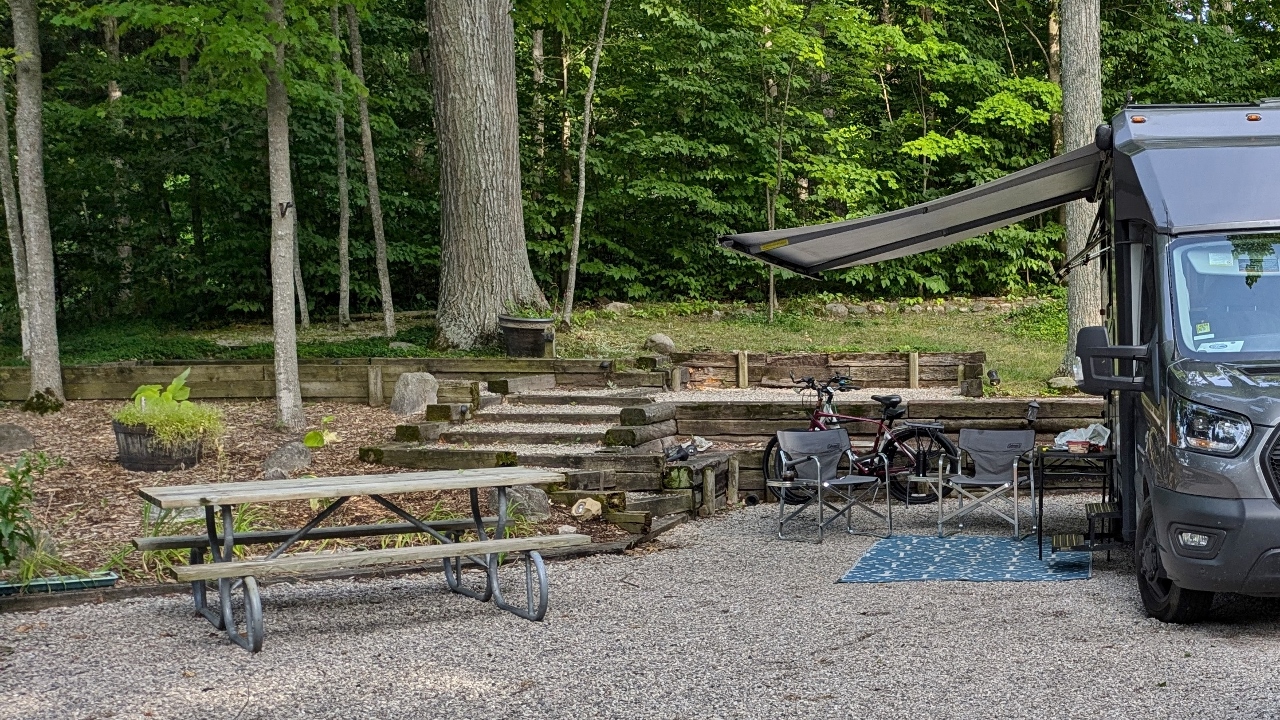 Site has Private Terraced Patio Area