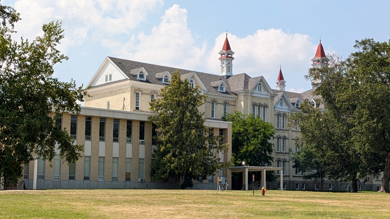 Small Section of Asylum from Front