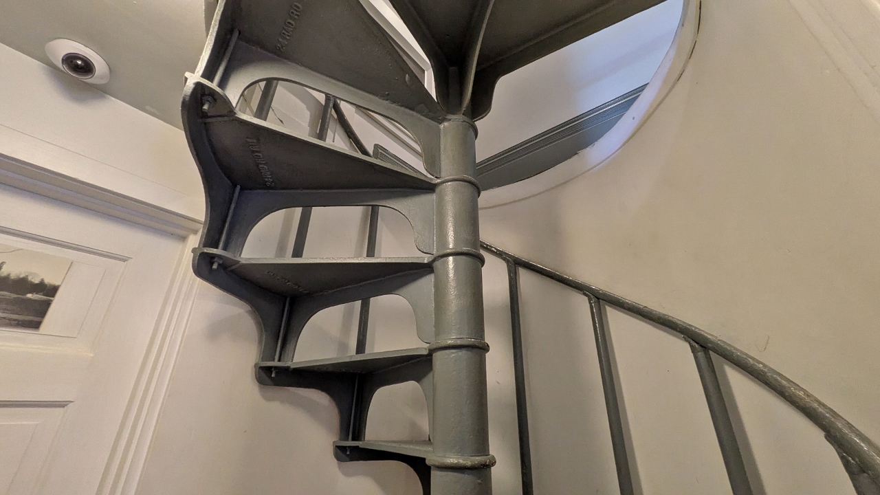 Spiral Stairway was Short