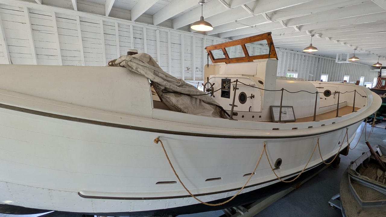 36 Foot CG Type TRS Lifeboat Was Self Righting When Capsized