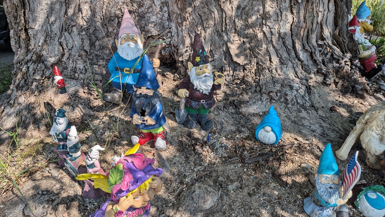 Gnome Village at Point Betsie Lighthouse