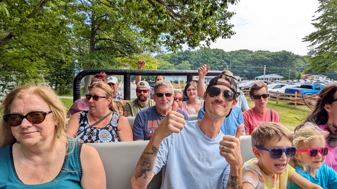 Group Who Shared our Dune Ride
