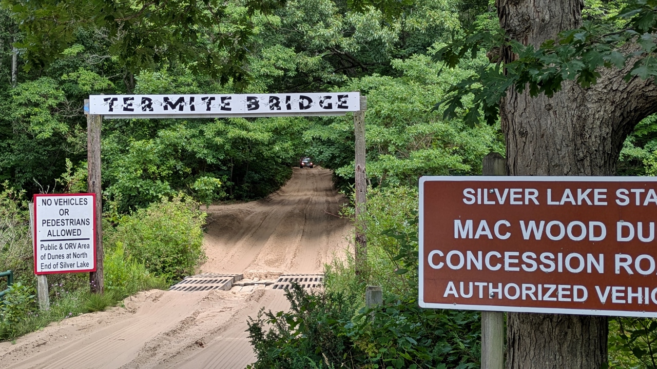 Entering Dunes Via Termite Bridge