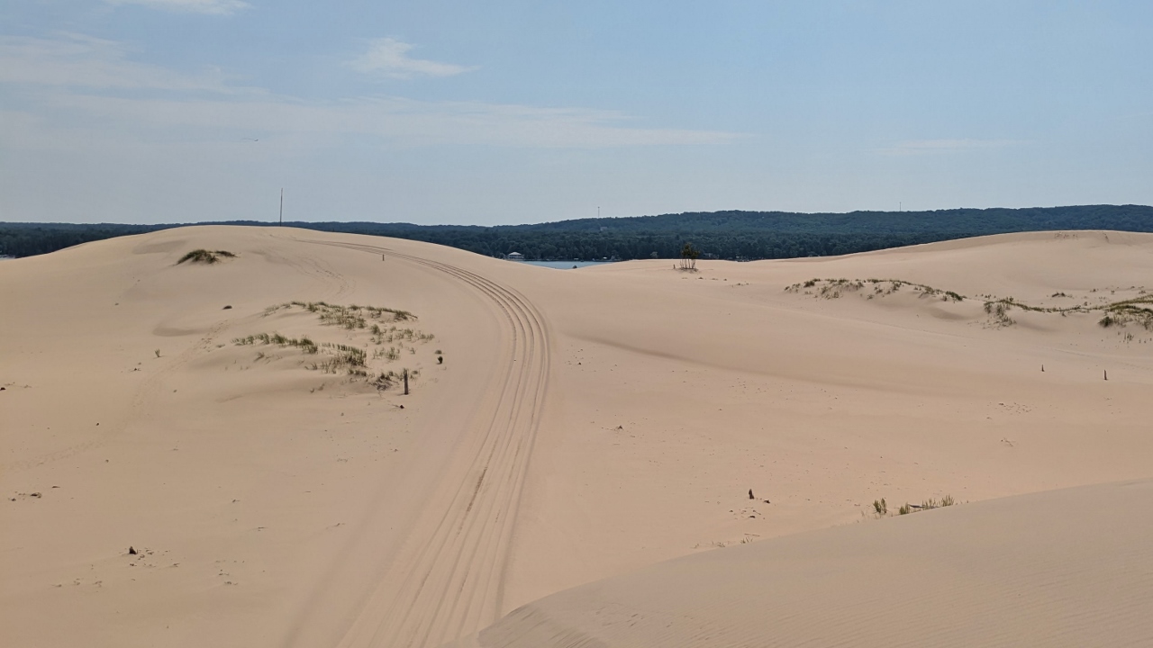 Much of the Dunes Area was Not Stabilized with Marram Grass
