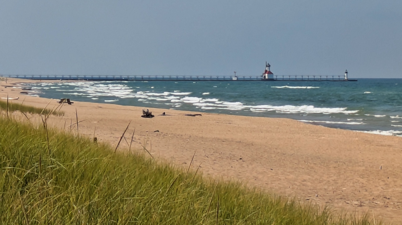 Beach at Van Buren Sate Park