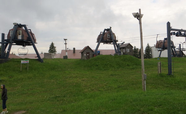 Ski Lifts at Blue Knob Look Like Something Out of Star Wars