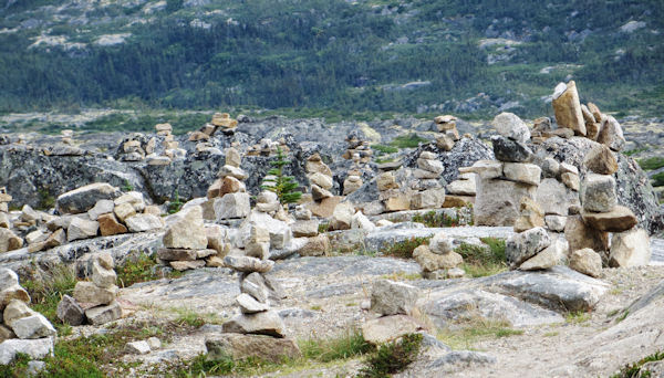 Cairn Building is Popular along Tortured Valley