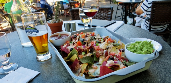 Medium-Size Nacho Platter was well beyond Our Capacity to Consume