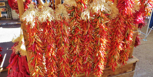 Peppers are the Thing in Santa Fe Farmers' Market